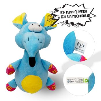 Peluche Crazy Mouse - pour chiens - avec couineur 2