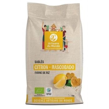 Sablés citron-masco Bio MH 125gr