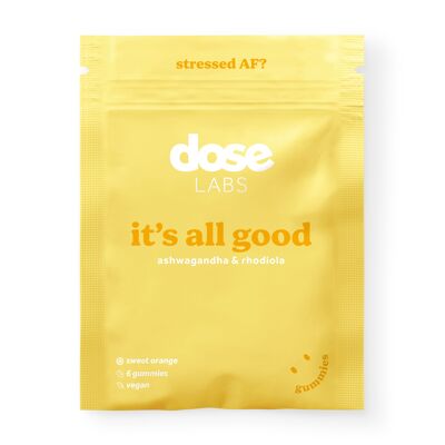 dose labs vitamin gummies - it's all good x5