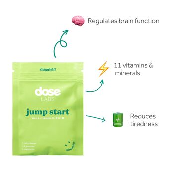 dose labs vitamin gummies - moody mix (x5 sachets mélangés) 3