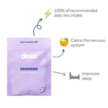 dose labs vitamin gummies - moody mix (x5 sachets mélangés) 4