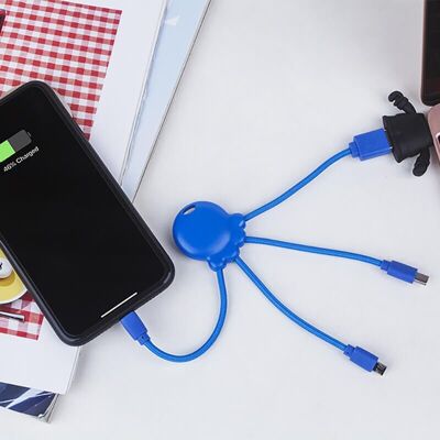 🔌 OCTOPUS recycelt – Mutli Blue-Kabel 🔌