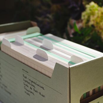 🇫🇷 Fiches intercalaires (lot de 6) pour boîtes de rangement · 🇬🇧 Index cards dividers for storage boxes (set of 6) 3
