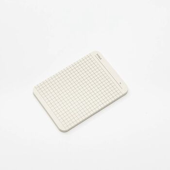 🇫🇷 Bloc-notes de fiches à carreaux A7 "Quadrato" · 🇬🇧 Notepad of A7 grid index cards & memo cards 7