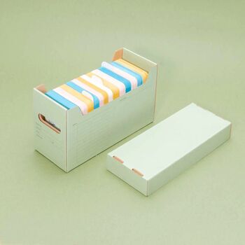 🇫🇷 Boîte de rangement et d'archivage en carton "Archivio" · 🇬🇧 Cardboard archive storage box "Archivio" 1