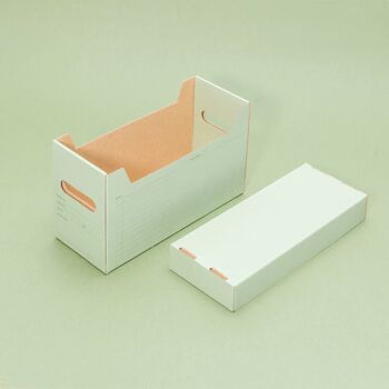 🇫🇷 Boîte de rangement et d'archivage en carton "Archivio" · 🇬🇧 Cardboard archive storage box "Archivio" 7