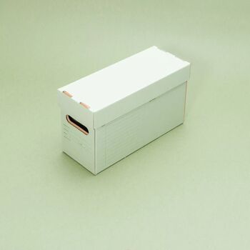 🇫🇷 Boîte de rangement et d'archivage en carton "Archivio" · 🇬🇧 Cardboard archive storage box "Archivio" 8