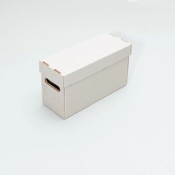 🇫🇷 Boîte de rangement et d'archivage en carton "Archivio" · 🇬🇧 Cardboard archive storage box "Archivio" 10