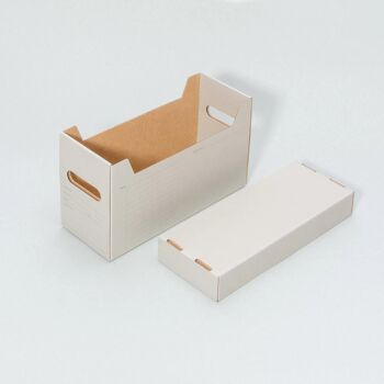 🇫🇷 Boîte de rangement et d'archivage en carton "Archivio" · 🇬🇧 Cardboard archive storage box "Archivio" 11