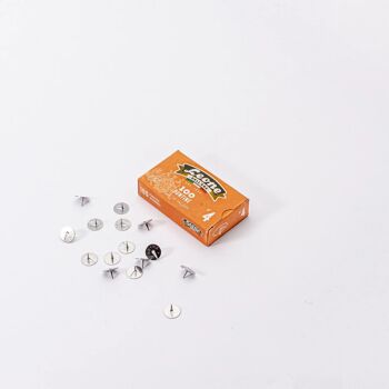 🇫🇷 Punaises en métal (boîte de 100) · 🇬🇧 Metallic push pins (box of 100) 4