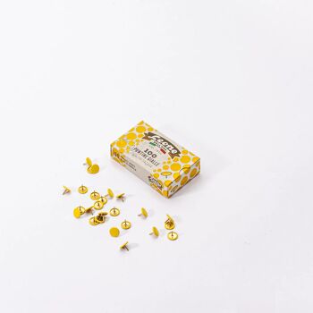 🇫🇷 Punaises en métal (boîte de 100) · 🇬🇧 Metallic push pins (box of 100) 5