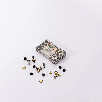 🇫🇷 Punaises en métal (boîte de 100) · 🇬🇧 Metallic push pins (box of 100) 19