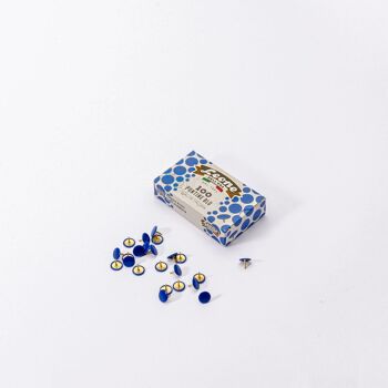 🇫🇷 Punaises en métal (boîte de 100) · 🇬🇧 Metallic push pins (box of 100) 20