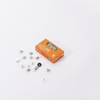 🇫🇷 Punaises en métal (boîte de 100) · 🇬🇧 Metallic push pins (box of 100) 25