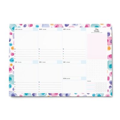 PLANNER SETTIMANALE - Drops