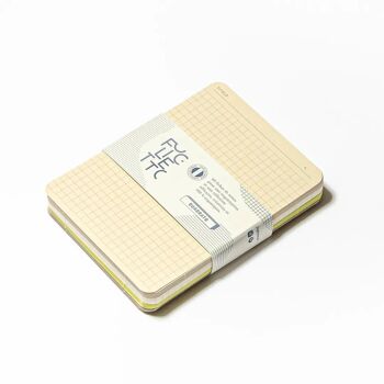🇫🇷 Bloc-notes de 60 fiches à carreaux A6 "Quadrato" · 🇬🇧 Notepad of 60 A6 grid index cards & memo cards 4