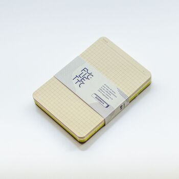 🇫🇷 Bloc-notes de 60 fiches à carreaux A6 "Quadrato" · 🇬🇧 Notepad of 60 A6 grid index cards & memo cards 15