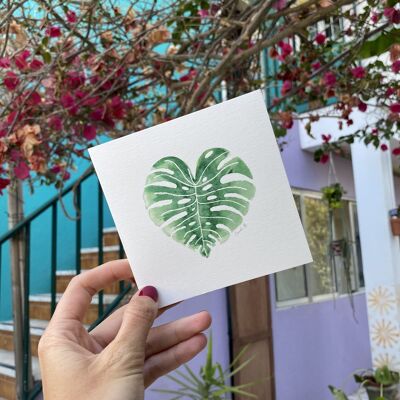 Monstera Heart