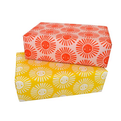 Sunshine geo Wrapping paper