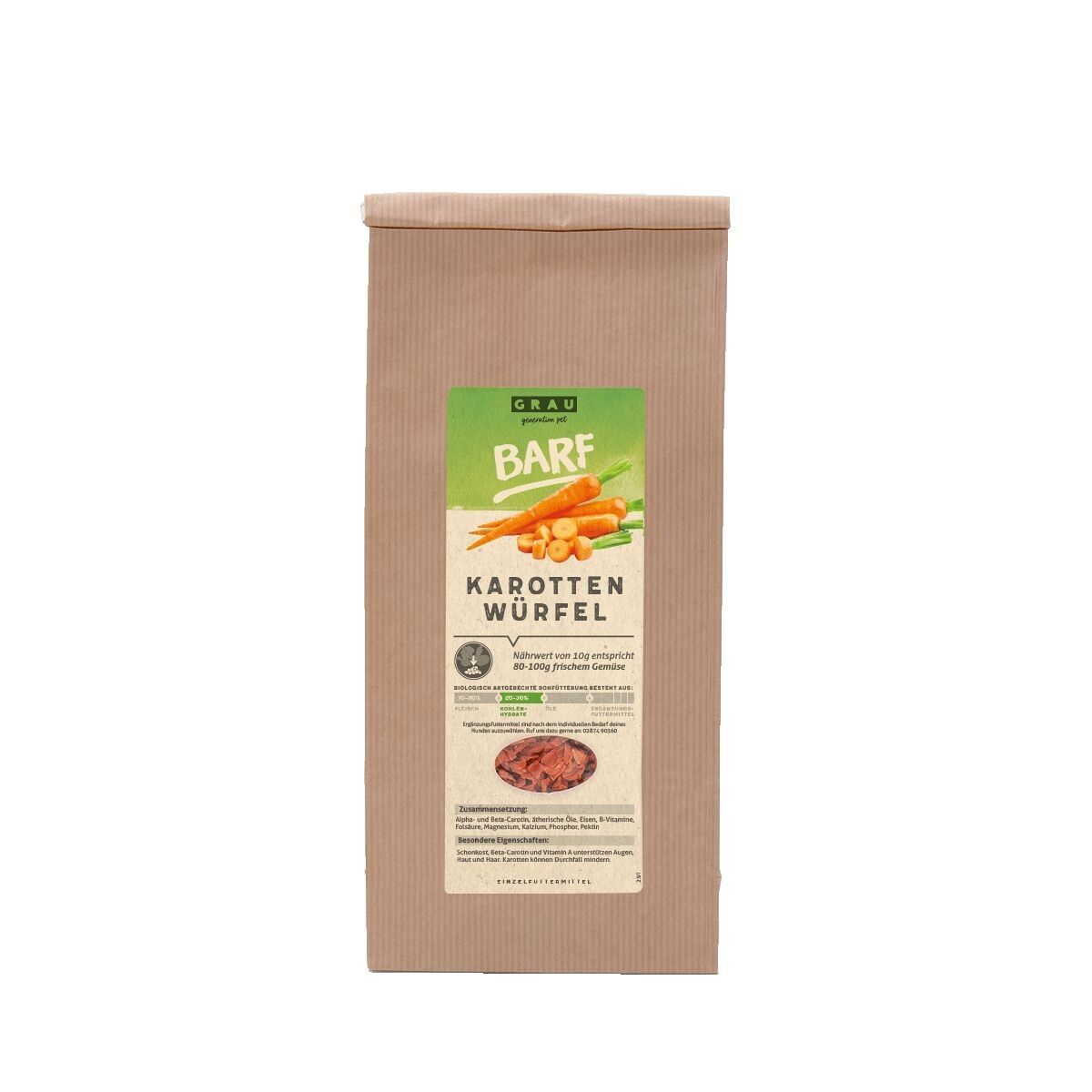 Karotten-Würfel 500 g