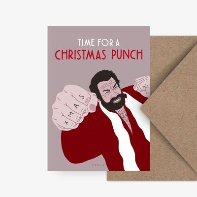 Postal / Ponche de Navidad