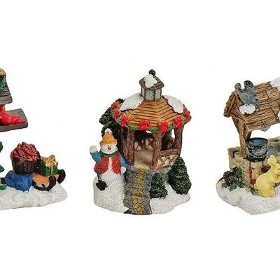 Fontaines et nichoirs miniatures en poly