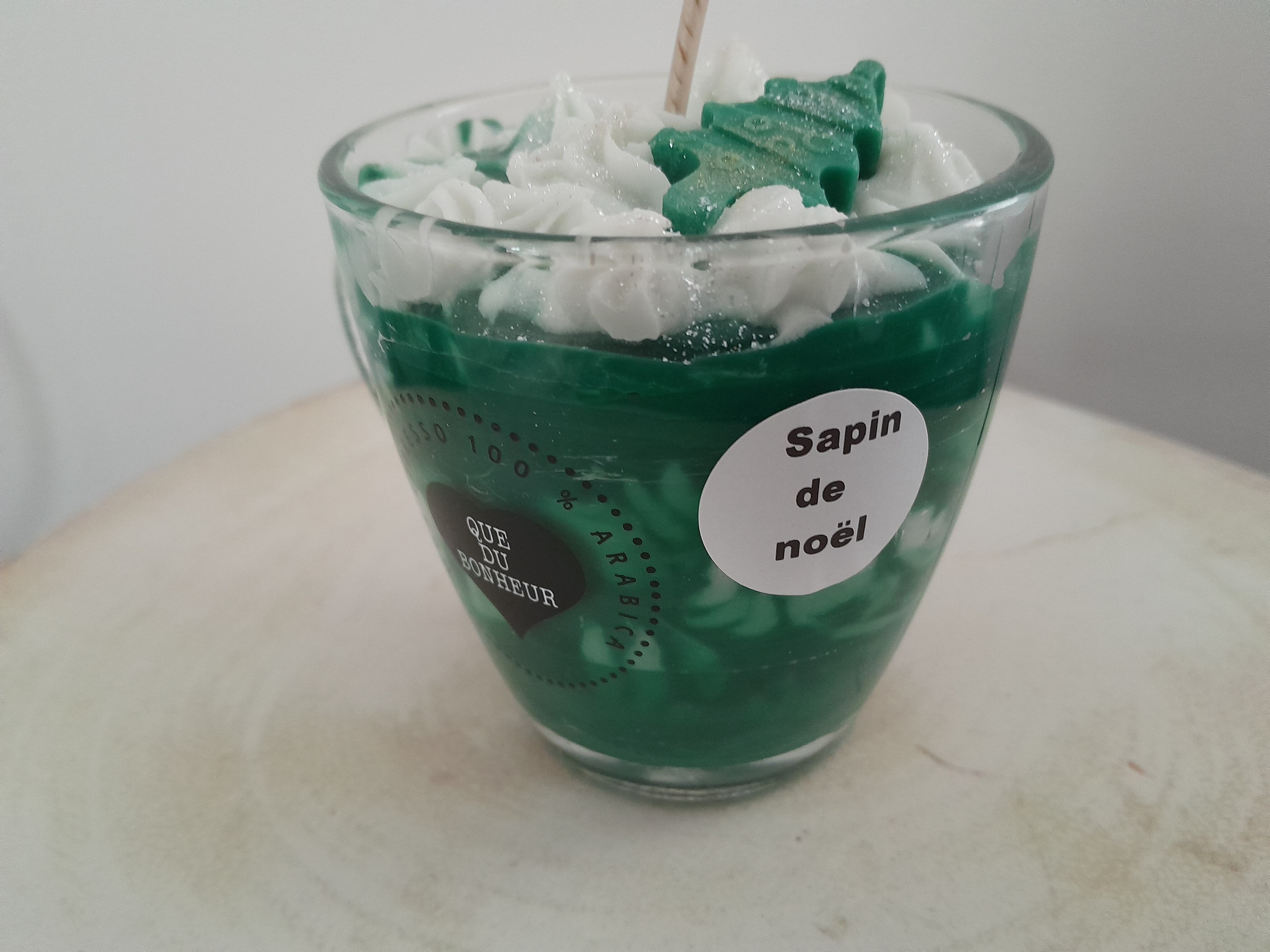 Tazza gourmet profumata all'albero di Natale