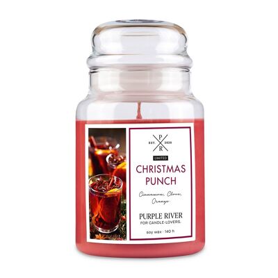 Scented candle Christmas Punch - 623g