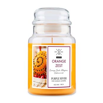 Bougie parfumée Zeste d'Orange - 623g