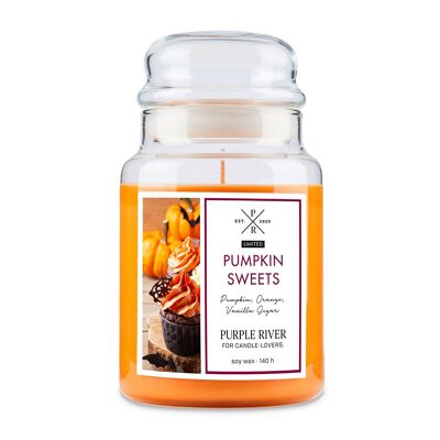 Scented candle Pumpkin Sweets - 623g