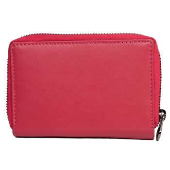 Kazu portefeuille femme taille moyenne portefeuille en cuir femme RFID 30