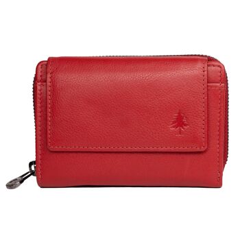 Kazu portefeuille femme taille moyenne portefeuille en cuir femme RFID 31