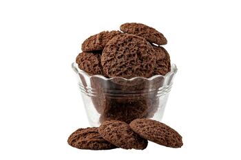 Biscuits Bio Chocolat et Écorces d'Orange - Sachet individuel de 130g 2