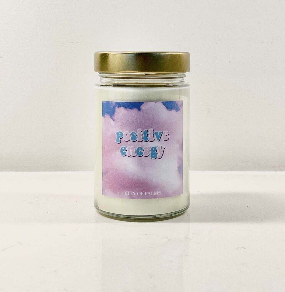 COTTON FLOWER CANDLE