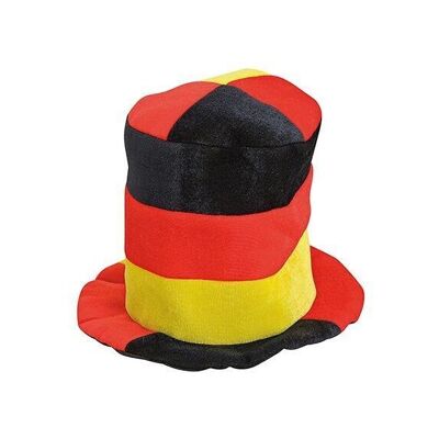 Gorra de fútbol Alemania, ancho 20 x alto 58 cm