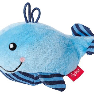 Grasping toy whale, Red Stars