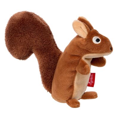 Grasping toy squirrel, Red Stars