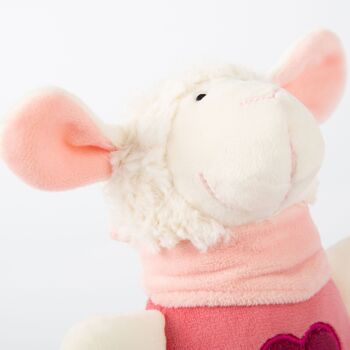 Mini boîte à musique, mouton rose 3
