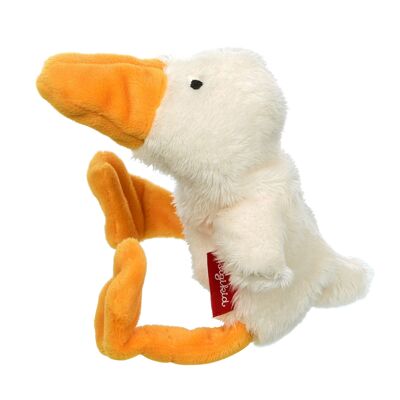 Douce poignée de peluche, canard