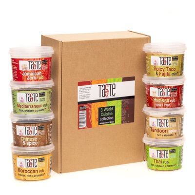 'Taste the World' 8 Rub Hamper