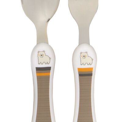 Cutlery set, HoniBoni Bear