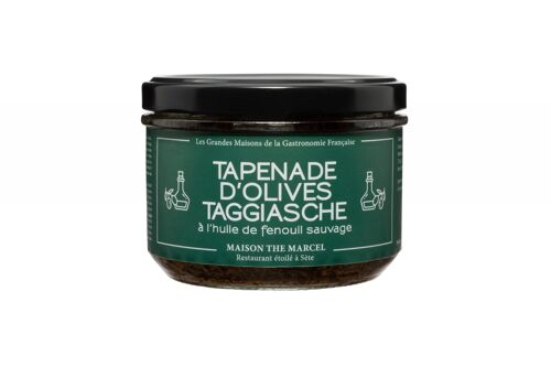 Tapenade d'olives taggiasche à l'huile de fenouil sauvage