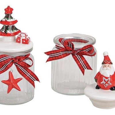 Storage jar with ceramic Nicholas