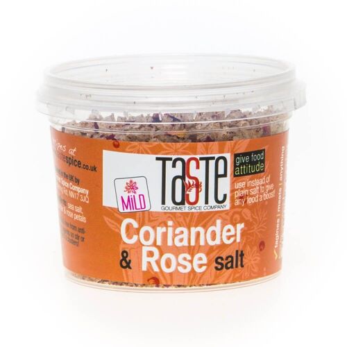 Coriander & Rose Petal Salt