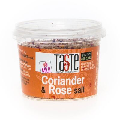 Sel de coriandre et de pétale de rose