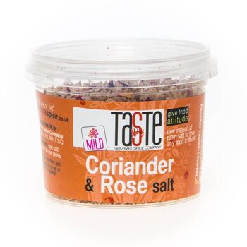 Sel de coriandre et de pétale de rose 1