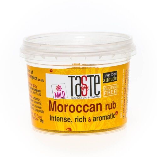 Moroccan rub (mild)