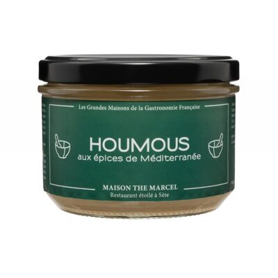 Hummus mit mediterranen Gewürzen