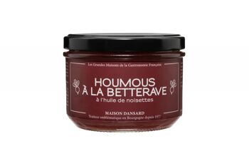 Houmous Betterave à l'huile de noisette 1