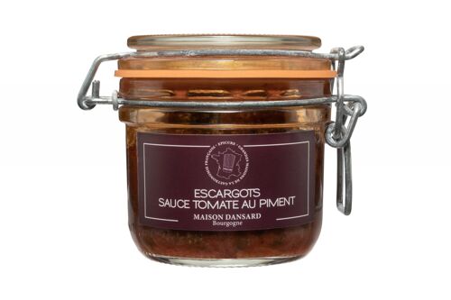 Escargots sauce tomate au piment